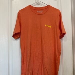 Columbia Men's Vibrant Orange Tee